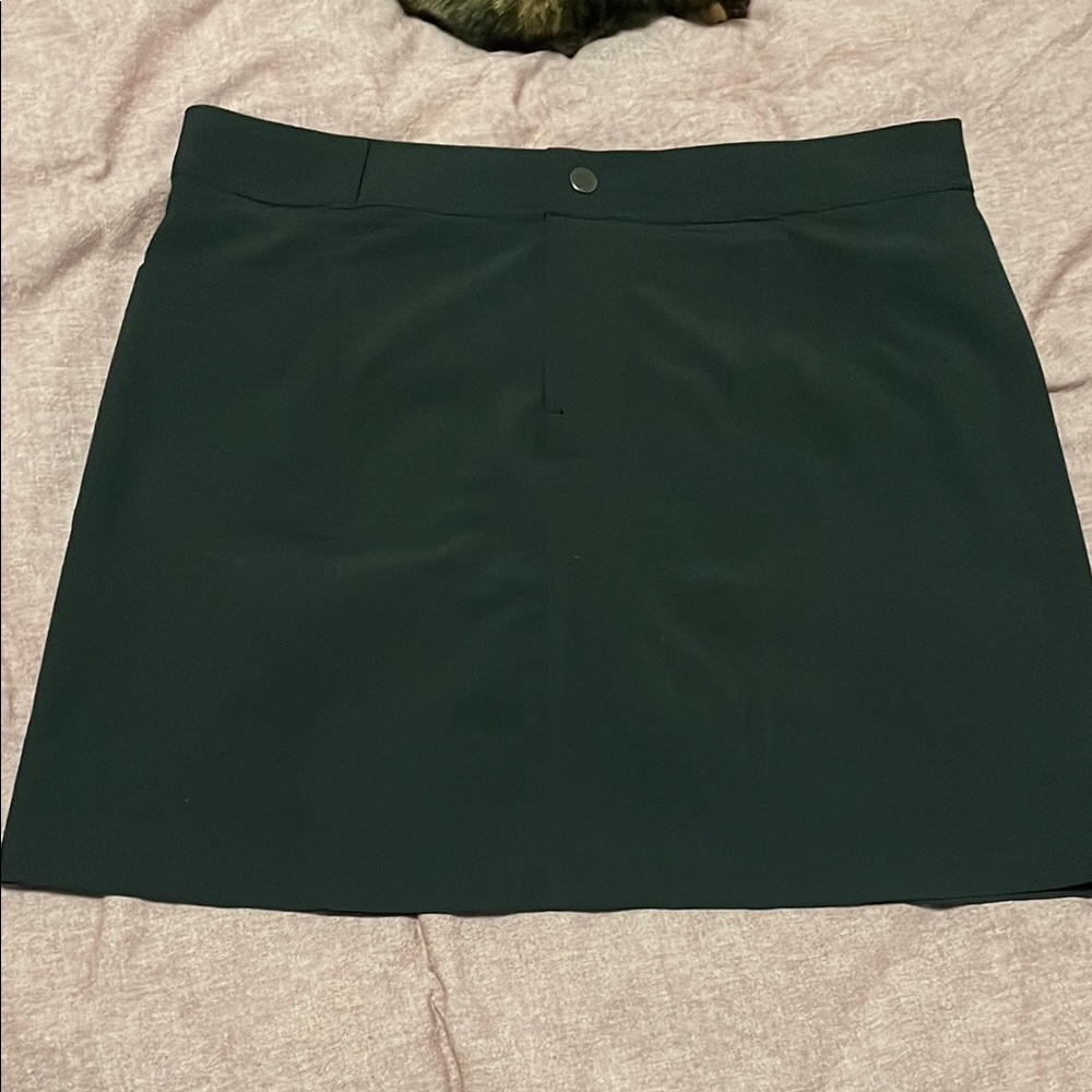 ACX Black  A-Line Mini Skort Skirt Casual or can be dressy